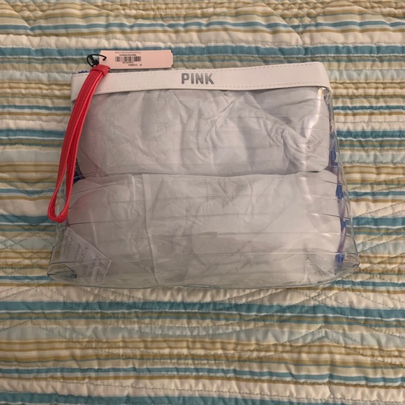 SOLD PINK Americana Red, White & Blue Makeup bag - Picture 7 of 9